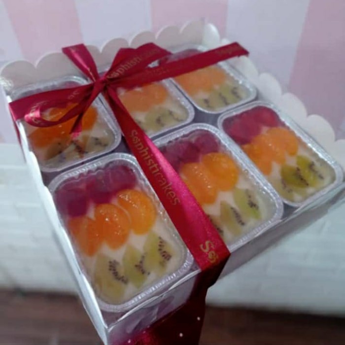 

Ready Hampers Paket Isoman Gift - Puding Buah