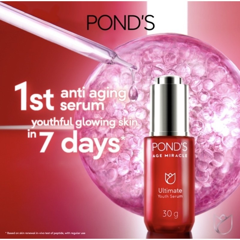 Ponds Serum Wajah Anti Aging+Glowing 30ML