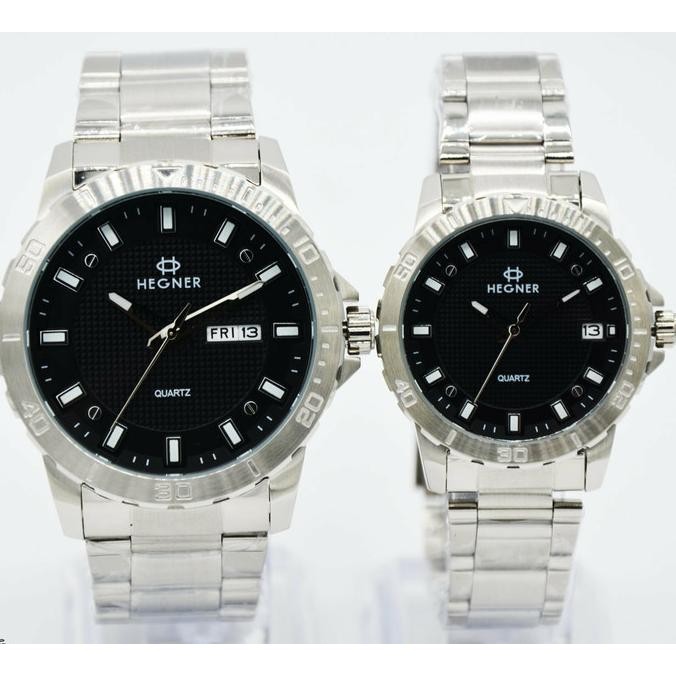 Trend Jam Tangan Couple Pasangan Hegner 5034 Msls Limited Edition
