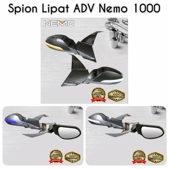Spion lipat body plus sein LED Nemo Honda ADV 150 PNP - Charmoto