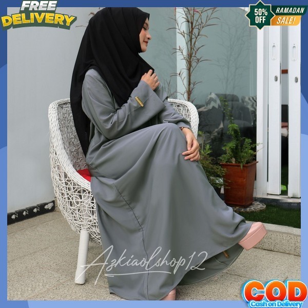 Abaya Gamiss Arab Hitam Turkey Abaya Mewah Gamus Syari Ghamis Tukey Lebaran Terbarj 2024 Dtess Turke