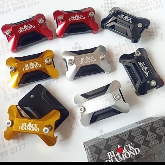 Cover Tutup Minyak Rem All New Nmax Black Diamond Original