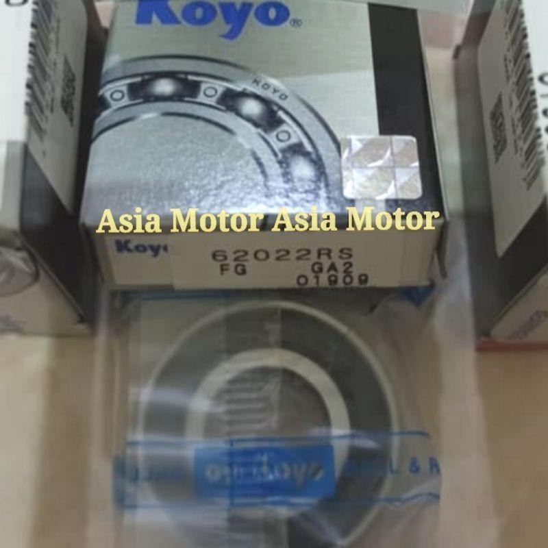 Bearing 6202 2RS Koyo JAPAN Ukuran 15x35x11 mm Bering Laher Laker Klaher 6202 2RS ORIGINAL Koyo Mura