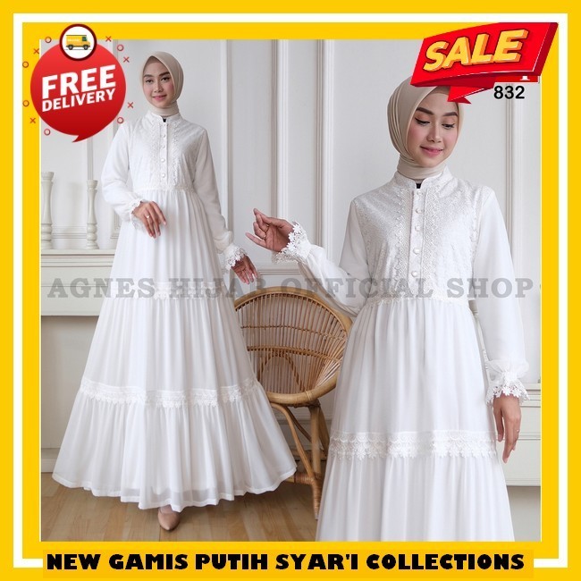 Sarimbit 2024 Ethica Royal 01 Natural Brown Fashion Muslim Terbaru Gamis Ori Agnes Hijab - Nadine Dr