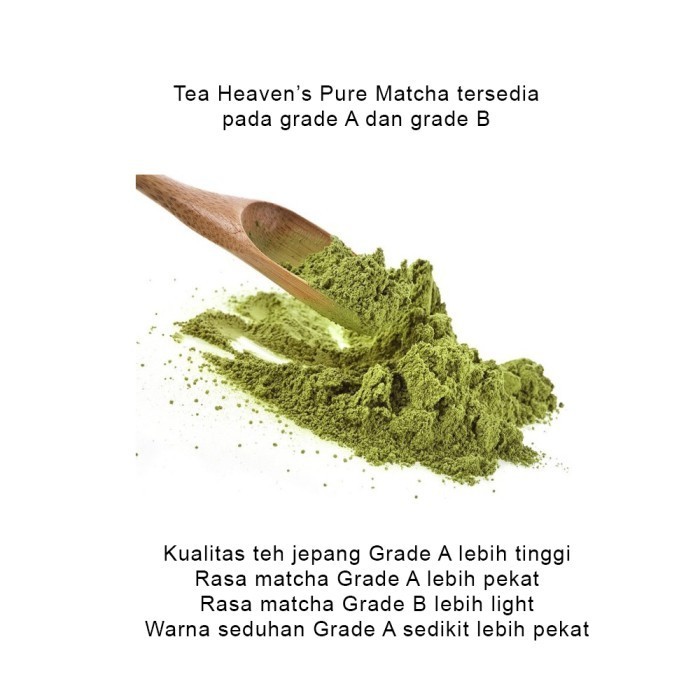 

Pure Matcha 1kg Green Tea Powder B / Bubuk Teh Hijau Jepang / 1 kilo