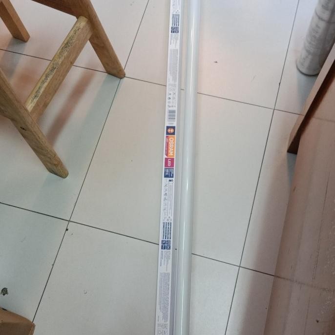 lampu tl led t8 16w satu set sama kap rumah siap pakai osram putih