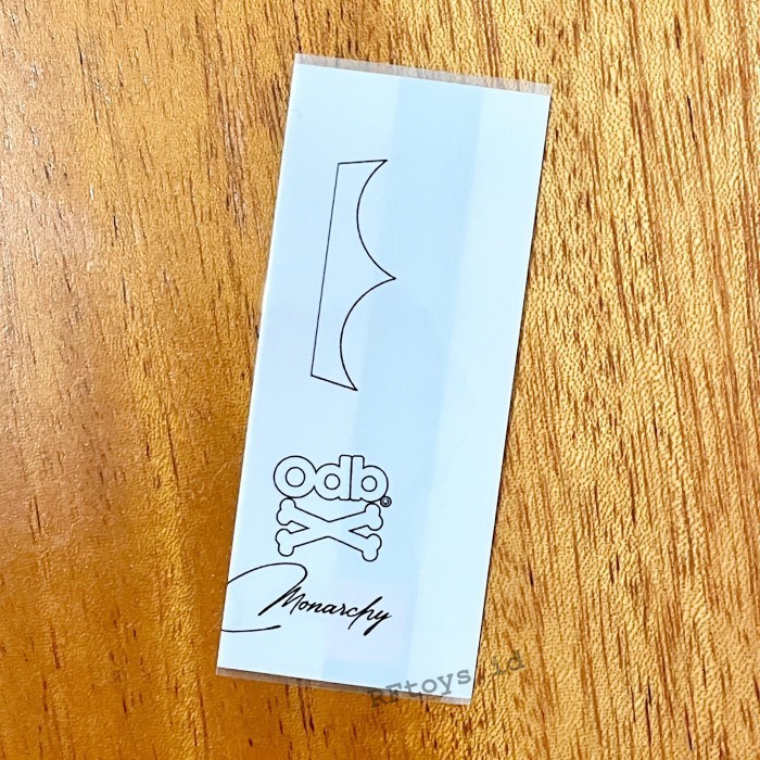 ODB wrap 18650 Limited Monarchy MNCH Off White Baterai Original Authen