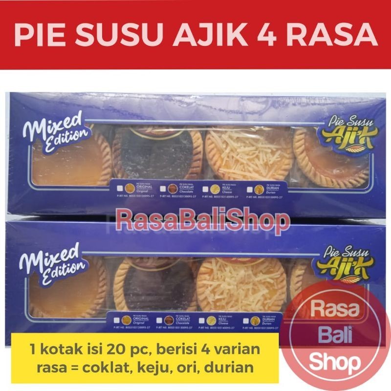 

Pie Susu Ajik Mixed 20pc, Pie Susu Ajik Krisna, Pie Susu Asli Bali