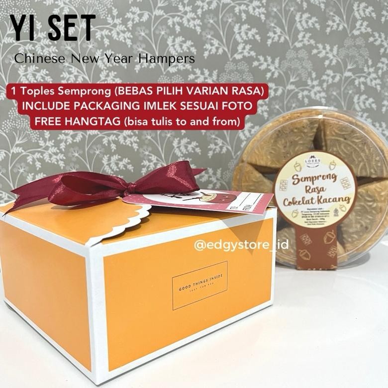 

AQW Lovesemprong Special Packaging CNY sincia Hampers imlek chinese new year Paket Semprong
