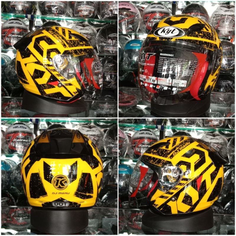 kyt dj maru #16 yellow