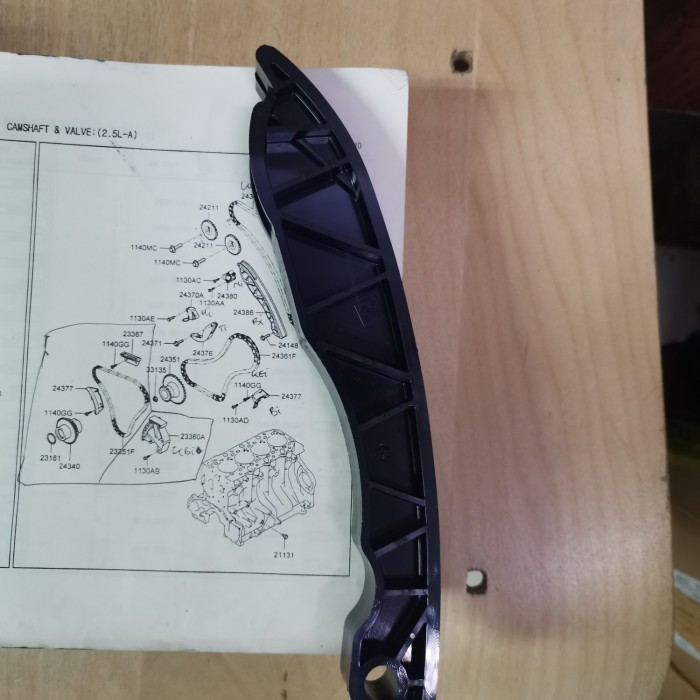 Tahanan Rante Hyundai H1 Diesel Kode Kn271