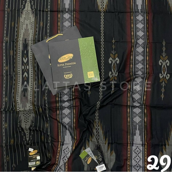 Sarung Atlas Jaquard Songket Super Premium