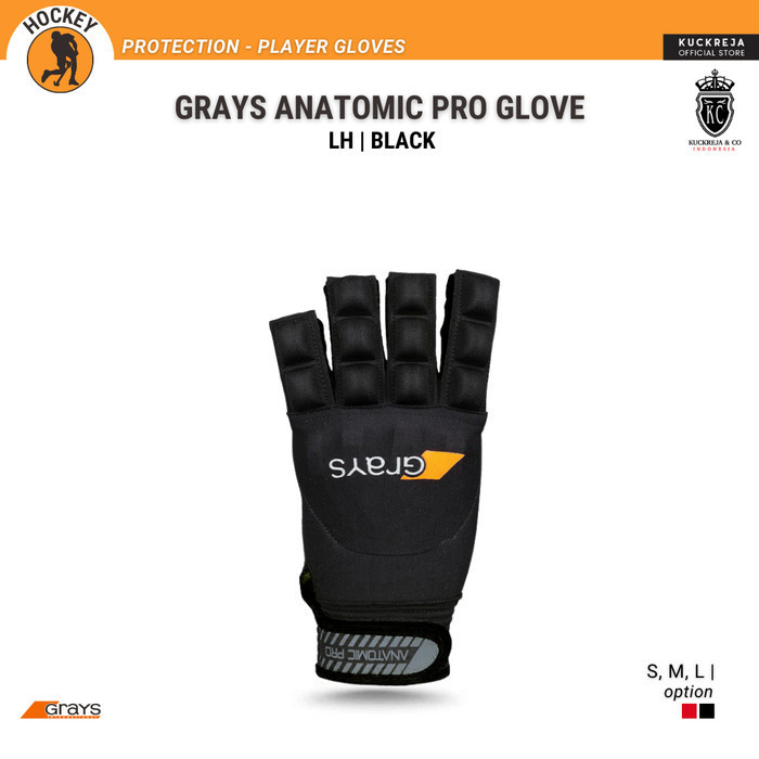 Grays Anatomic Pro Hockey Glove – Black (LH)