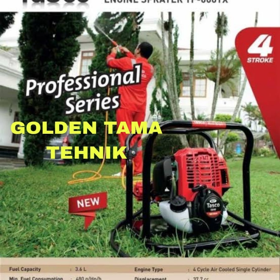 Mesin Steam TASCO TF 600 TX / Alat Cuci Motor Mobil 4 Tak TASCO TF 600