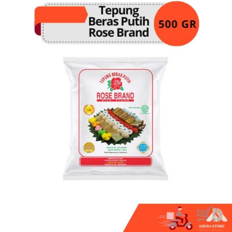 

Tepung Beras Putih Rose Brand | 500 Gram