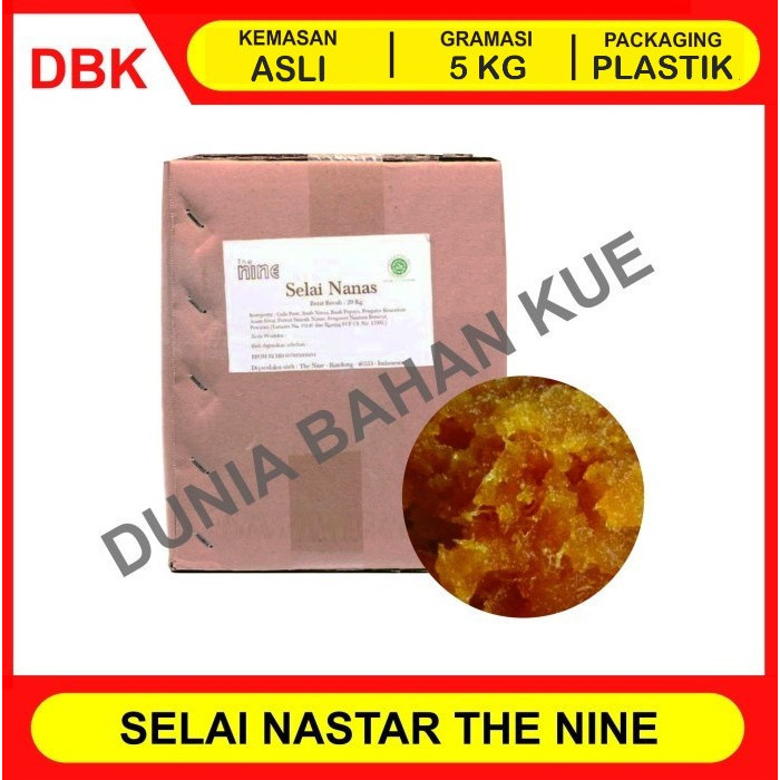 

Selai Nanas Nastar The Nine 5 Kg / Selai Nastar / Isian Nastar