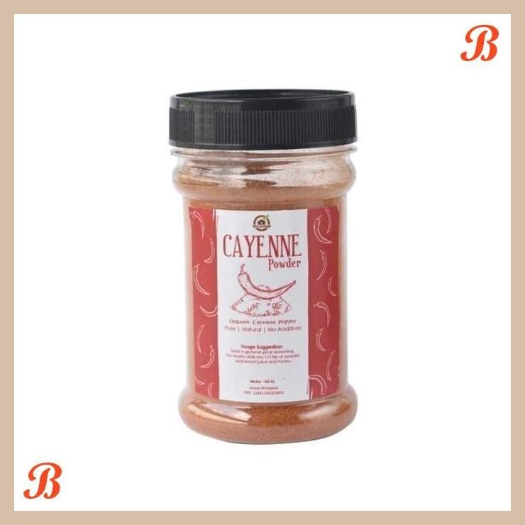 

| HOF | NATURAL CAYENNE PEPPER POWDER ( BUBUK CABAI ) 50 GR - TC