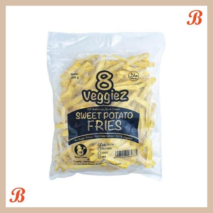 

| HOF | FROZEN IQF SWEET POTATOES FRIES UBI FRIES BEKU 500 GR