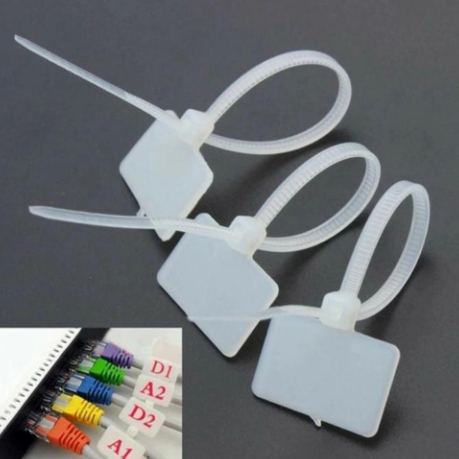 

Kabel Ties Bendera 200X3.6 / Label 20Cm Fort Nylon Cable Tie /100Pcs Kualitas Premium
