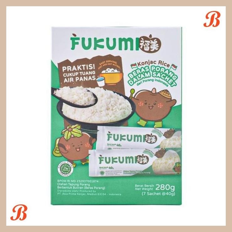 

| HOF | FUKUMI BERAS PORANG BOX SACHET 280 GR