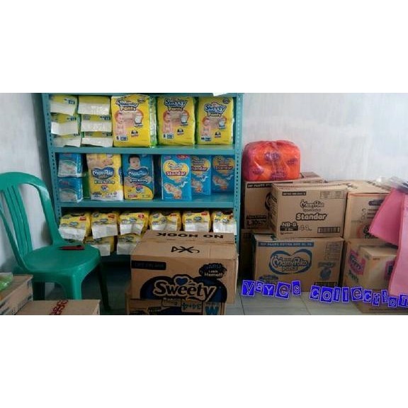 Mamypoko S 40 Pempers  pant xtra - kering  BB  4 sampai 8 kg - popok tipe celana - diapering baby - 