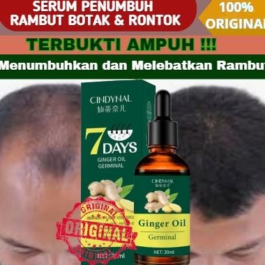 Baru Cindynal 7 Day Ginger Serum 7 Days Hair Tonic Penumbuh Rambut Botak Dan Rontok Cepat Serum Esse