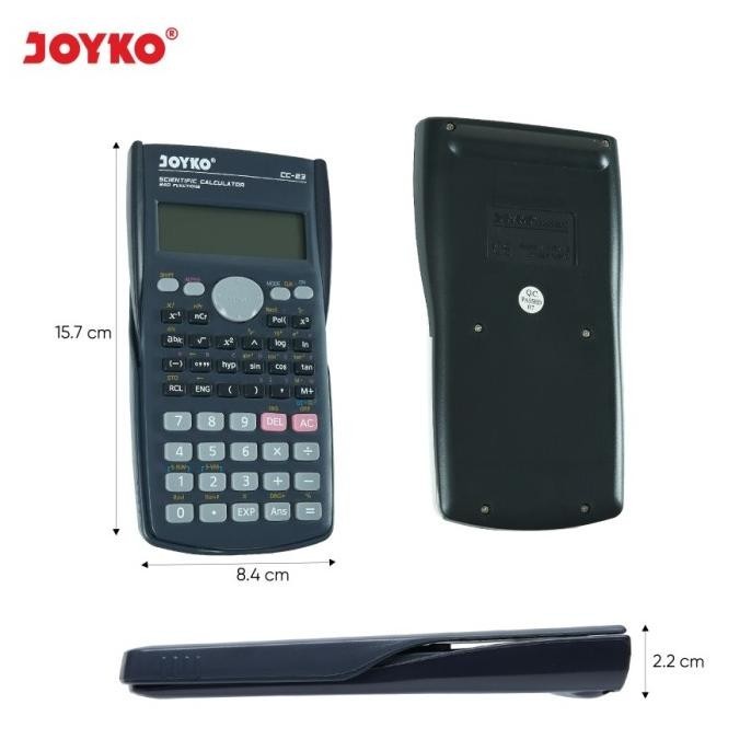 

Baru - KALKULATOR SAINTIFIK (SCIENTIFIC CALCULATOR) JOYKO CC-23 ..