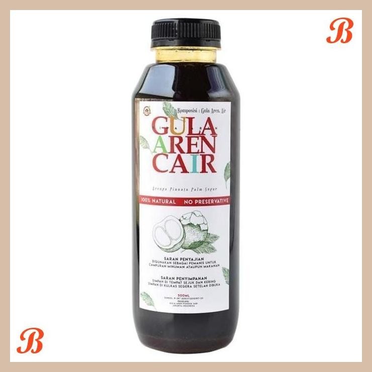 

| HOF | GULA AREN CAIR LIQUID ARENGA PALM SUGAR 500 ML
