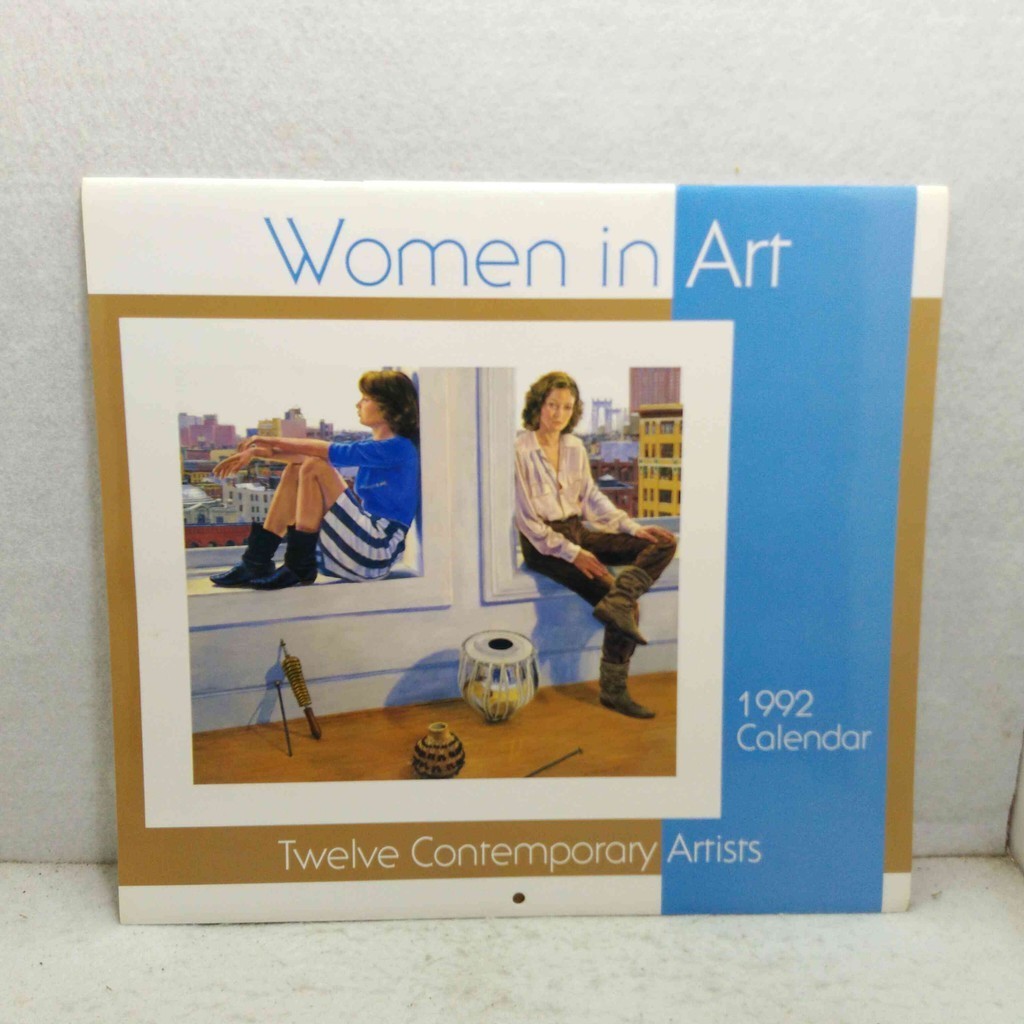 Women in Art Twelve Contemporary Artists 1992 Calendar Import - Kalender Seni