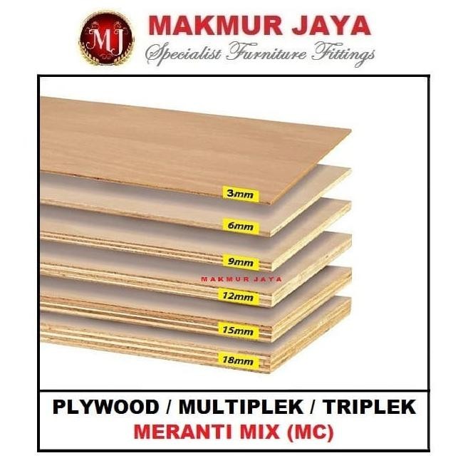 Meranti Mc 18Mm Super Triplek / Plywood / Multiplek