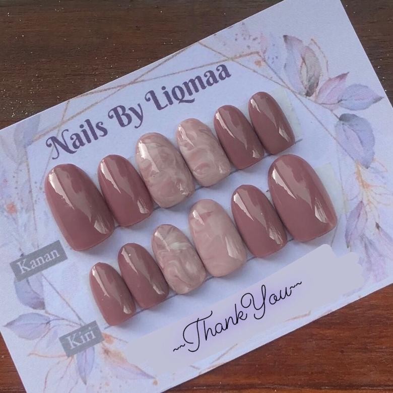 LARIS KUKU PALSU MARBLE / NAIL ART TERMURAH