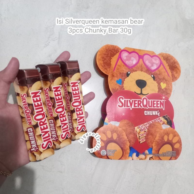 

YPH PROMO SILVERQUEEN EDISI VALENTINE 58GR - SILVERQUEEN BEAR LIMITED EDITION - SILVER QUEEN BERUANG