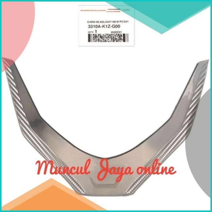 AKSESORIS HIASAN LAMPU DEPAN PCX 160 AHM GARNISH HEADLIGHT PCX 160 16n