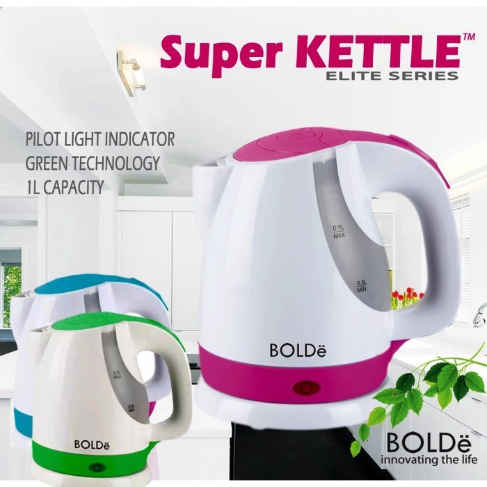 Bolde Kettle Elite Series Teko Listrik Pemanas Air
