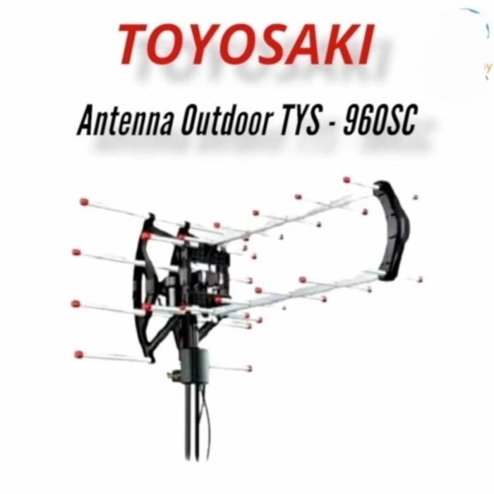 Antena TV Outdoor Luar Digital Remote TOYOSAKI TYS 960SC
