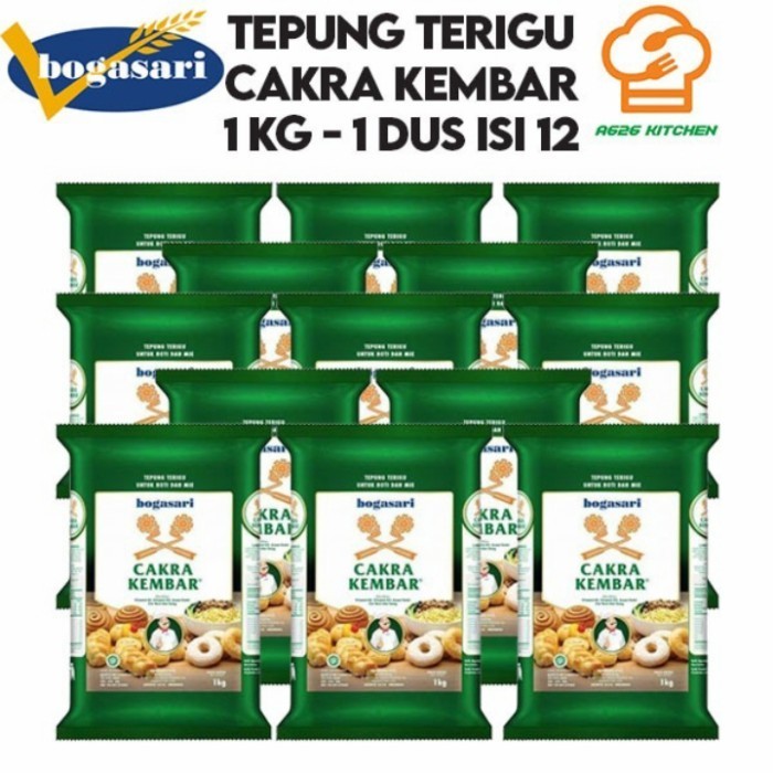 

Bettifer Terigu Cakra Kembar 1 Kg Dus