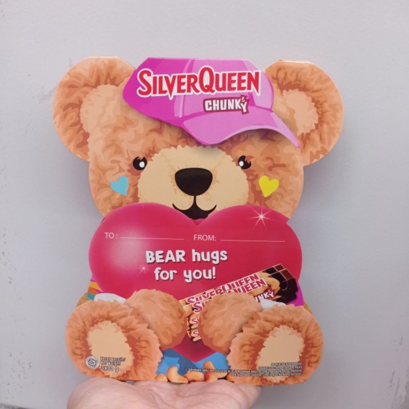 

AEY COKLAT SILVER QUEEN VALENTINE/SILVERQUEEN BERUANG/COKLAT SILVERQUEEN/COKLAT BERUANG W28