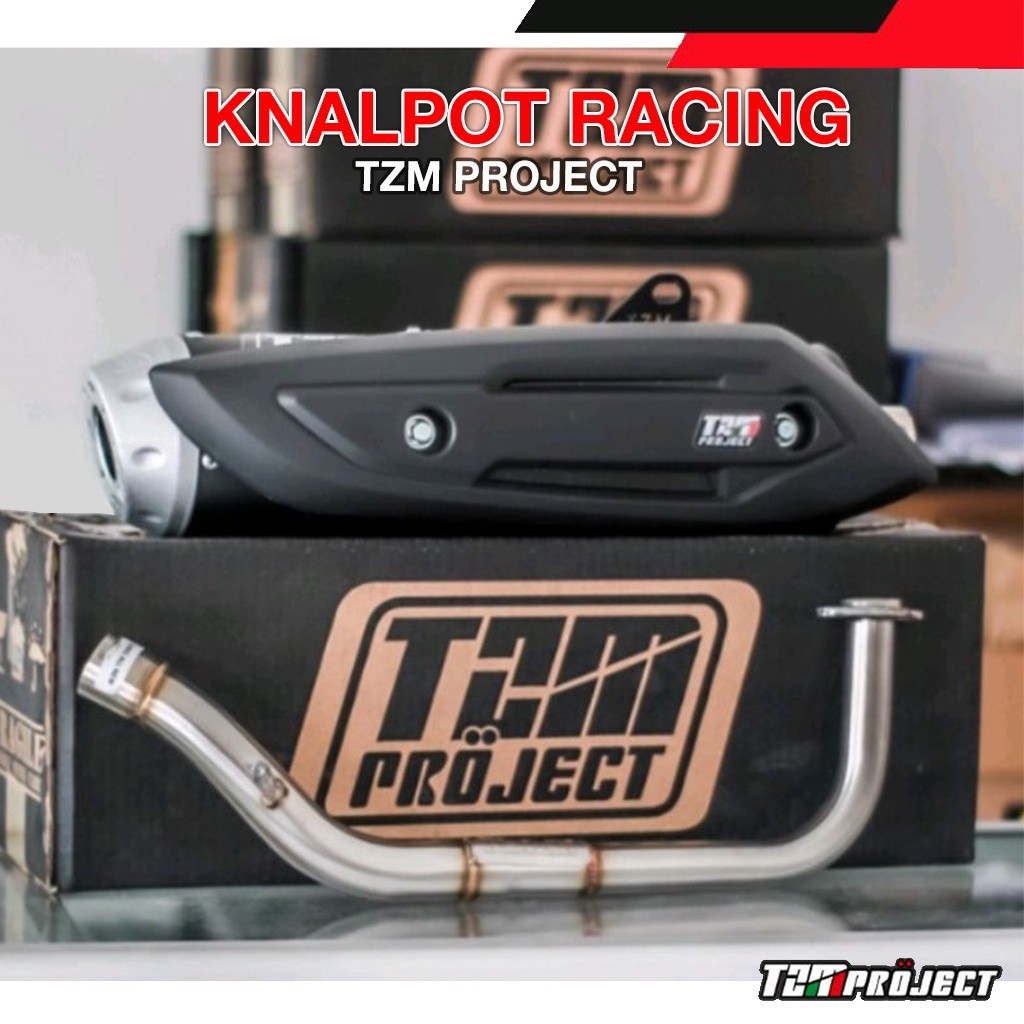 Knalpot Tzm Project Racing Nmax / / Lexi / Vario 125 - 150 / Beat Fi Esp / Kenalpot Tzm Project