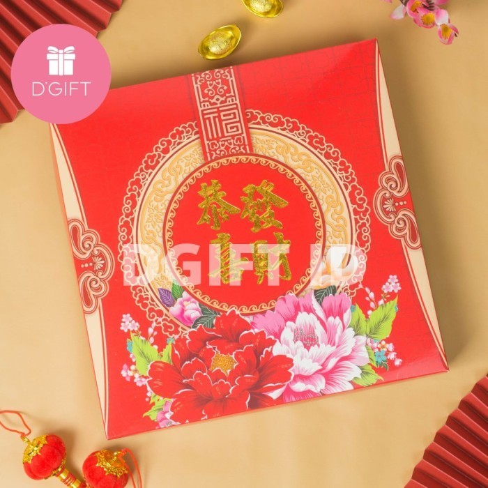 PREMIUM Box Sekat Nastar Imlek Kotan Nastar Edsii CNY 36 Holes