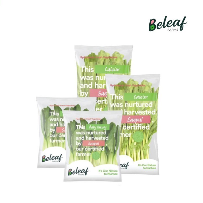 

Beleaf Farms Hotpot Spot (2 Caisim, 2 Baby Pakcoy)