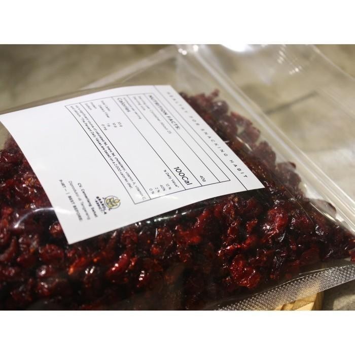 

TERBAIK! TERBARU BUAH DRIED CRANBERRY / CRANBERRIES KERING 1KG