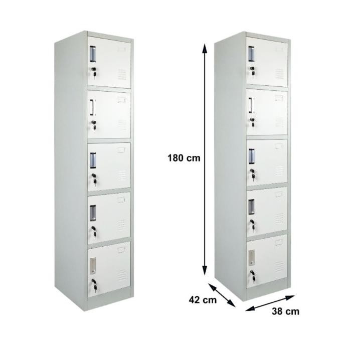 

Terbaik Locker Koln Lk 005 / Locker Besi 5 Pintu / Filing Cabinet Original