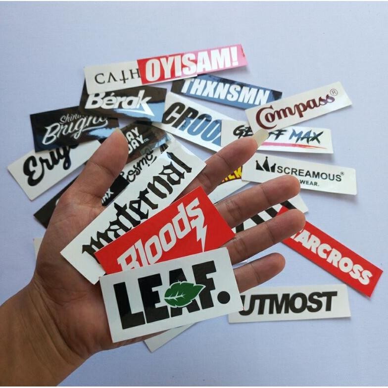 

gilmanw.market Stiker Distro / Sticker Clothing / Jackcloth / Hypebeast - Erigo Ahha Dickies Vans ||