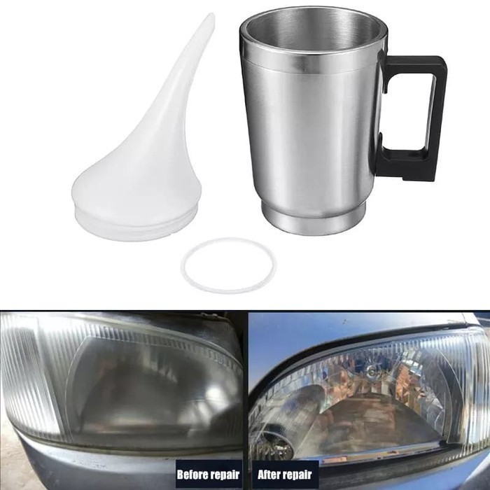 Mug Gelas Cangkir Pemanas Corong Nano Burn Coating Headlamp Spare part