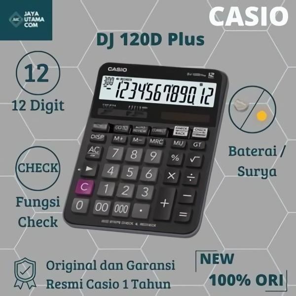 

Kalkulator Casio Dj-120D Plus