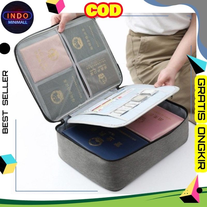 

Tas Penyimpanan Sertifikat Dokumen - Tempat Arsip Tas Multifungsi AC98