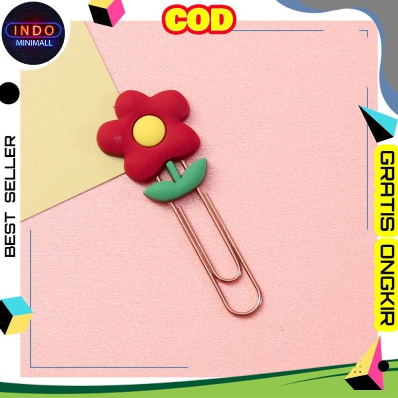 

Paper Clip Korean Klip - Penjepit Kertas Lucu Karakter Push Pin AC1