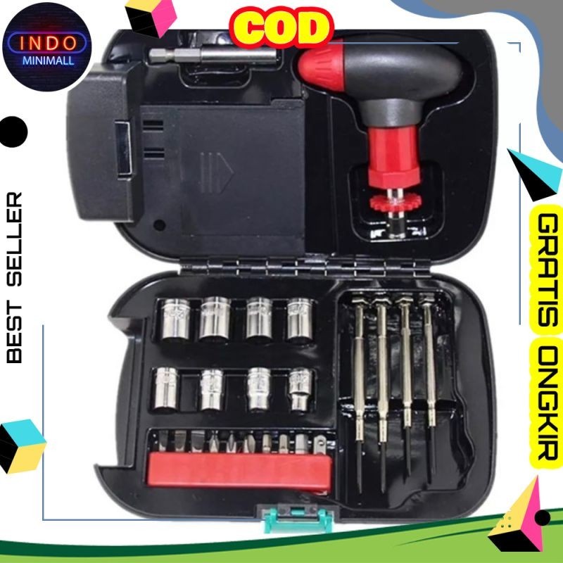 

Terbaru Kunci Set Senter Portable - Flashlight Set Lighting Repair Tool SG83
