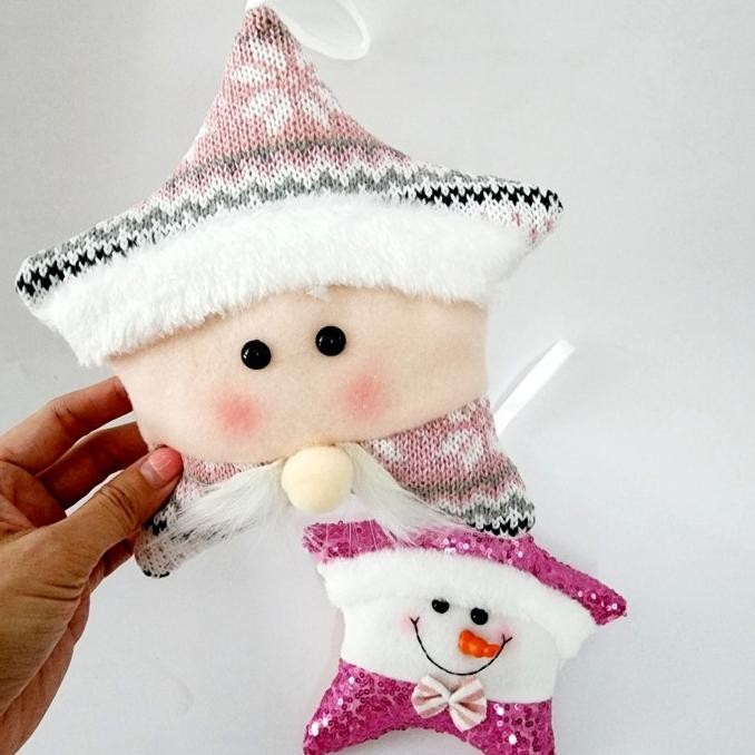 

Best Seller Boneka Santa Snowman Plush Toy Kado Natal Ornamen Christmas Gift Murah Limited Edition