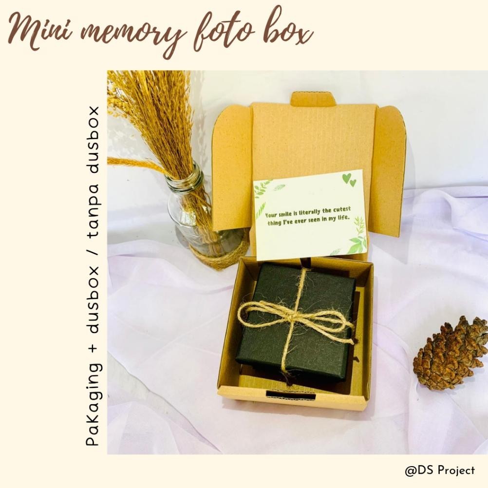 Hot Sale Mini Memory Foto Box 8 Kotak / Kado Pacar Cowok Cewek / Hadiah Anniversary Stock Terbatas